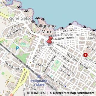 Mappa Piazza Aldo Moro, 41, 70044 Polignano a Mare, Bari (Puglia)