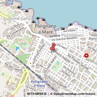 Mappa Via Giulio de Rossi, 31, 70044 Polignano a Mare, Bari (Puglia)