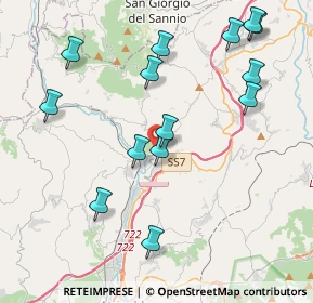 Mappa Via Taverna Nova, 83039 Pratola Serra AV, Italia (4.74071)