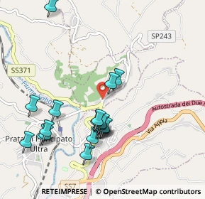 Mappa Via Taverna Nova, 83039 Pratola Serra AV, Italia (1.048)