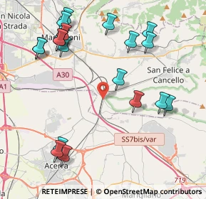 Mappa Via Ferrovia, 81027 San Felice a Cancello CE, Italia (5.247)