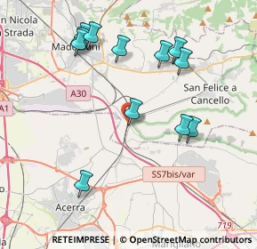 Mappa Via Ferrovia, 81027 San Felice a Cancello CE, Italia (4.44333)