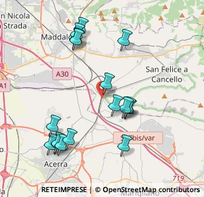 Mappa Via Ferrovia, 81027 San Felice a Cancello CE, Italia (4.29118)