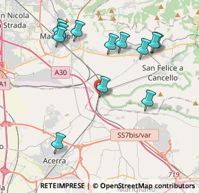 Mappa Via Ferrovia, 81027 San Felice a Cancello CE, Italia (4.6175)