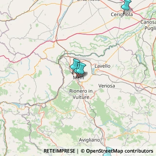 Mappa Via Cittadinanza Attiva, 85025 Melfi PZ, Italia (47.52)