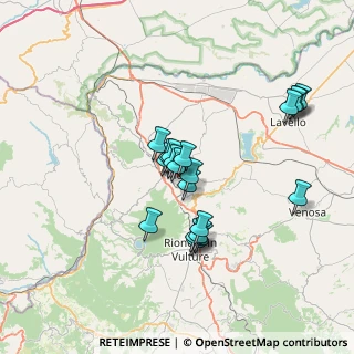 Mappa Via Cittadinanza Attiva, 85025 Melfi PZ, Italia (6.3305)