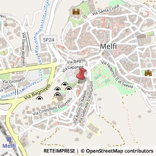 Mappa Vico San Biagio, 55, 85025 Melfi, Potenza (Basilicata)