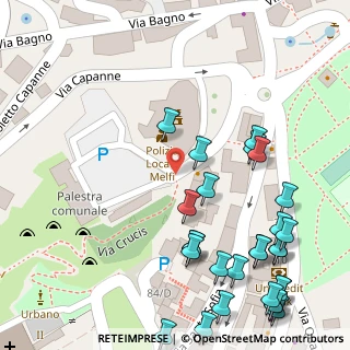 Mappa Via Cittadinanza Attiva, 85025 Melfi PZ, Italia (0.08571)
