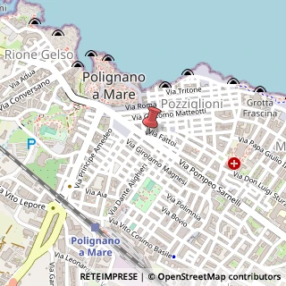 Mappa Via Pompeo Sarnelli, 23, 70044 Polignano a Mare, Bari (Puglia)