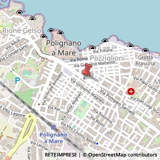 Mappa Via Pompeo Sarnelli, 49, 70044 Polignano a Mare, Bari (Puglia)