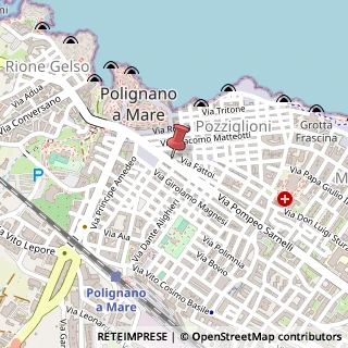 Mappa Via Pompeo Sarnelli, 7, 70044 Polignano a Mare, Bari (Puglia)