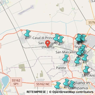 Mappa Via Livorno, 81030 Casapesenna CE, Italia (6.3795)