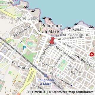 Mappa Via pace f. a. 32, 70044 Polignano a Mare, Bari (Puglia)
