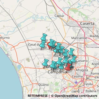 Mappa Via Luigi Cadorna, 81030 San Marcellino CE, Italia (6.65)