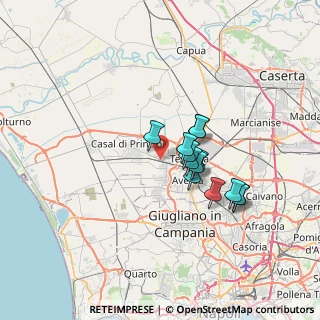 Mappa Via Luigi Cadorna, 81030 San Marcellino CE, Italia (5.51615)