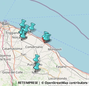 Mappa Strada Comunale Badello, 70044 Polignano A Mare BA, Italia (14.785)