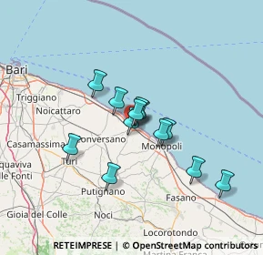 Mappa Strada Comunale Badello, 70044 Polignano A Mare BA, Italia (10.43917)