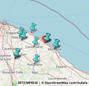 Mappa Strada Comunale Badello, 70044 Polignano A Mare BA, Italia (13.37)