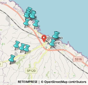 Mappa Strada Comunale Badello, 70044 Polignano A Mare BA, Italia (2.3475)