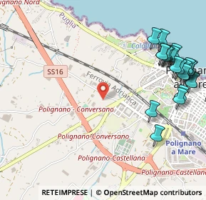 Mappa Strada Comunale Badello, 70044 Polignano A Mare BA, Italia (0.746)