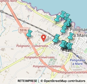 Mappa Strada Comunale Badello, 70044 Polignano A Mare BA, Italia (0.5325)