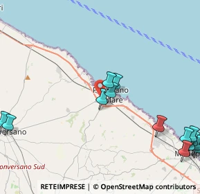 Mappa Strada Comunale Badello, 70044 Polignano A Mare BA, Italia (6.28929)