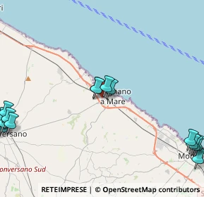 Mappa Strada Comunale Badello, 70044 Polignano A Mare BA, Italia (6.63813)