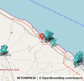 Mappa Strada Comunale Badello, 70044 Polignano A Mare BA, Italia (5.4875)