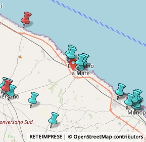 Mappa Strada Comunale Badello, 70044 Polignano A Mare BA, Italia (5.6)