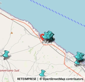 Mappa Strada Comunale Badello, 70044 Polignano A Mare BA, Italia (4.618)