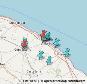 Mappa Strada Comunale Badello, 70044 Polignano A Mare BA, Italia (5.49364)