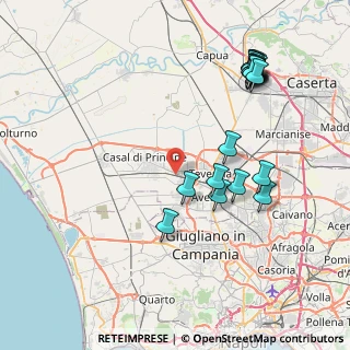 Mappa Via Ippolito Nievo, 81030 San Marcellino CE, Italia (9.63)