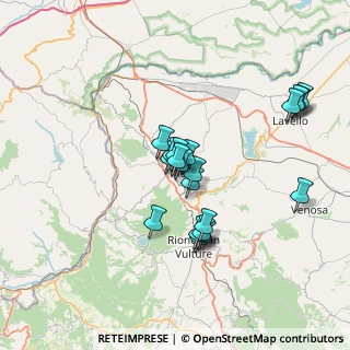 Mappa Via Grosseto, 85025 Melfi PZ, Italia (6.4005)