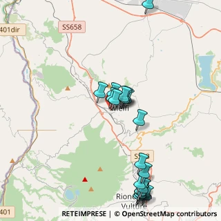 Mappa Via Grosseto, 85025 Melfi PZ, Italia (4.684)