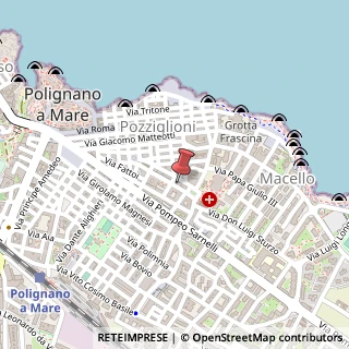 Mappa Via Recupero, 36, 70044 Polignano a Mare, Bari (Puglia)