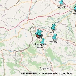 Mappa Via Sandro Pertini, 85025 Melfi PZ, Italia (19.23455)