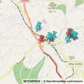 Mappa Via Sandro Pertini, 85025 Melfi PZ, Italia (0.99429)
