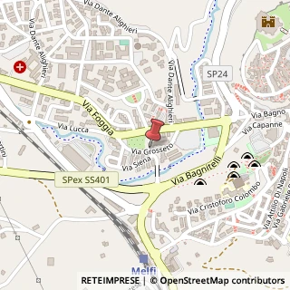 Mappa Via grosseto, 85025 Melfi, Potenza (Basilicata)