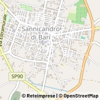 Mapa Sannicandro di Bari