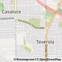 Mapa Teverola