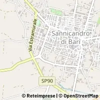 Karte Sannicandro di Bari