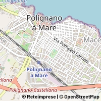 Kartta Polignano a Mare