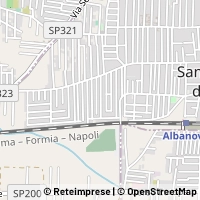 Peta San Cipriano d'Aversa