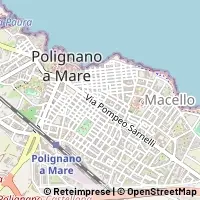 Kartta Polignano a Mare