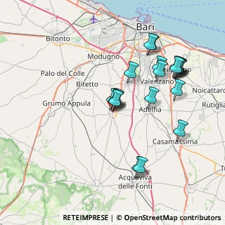 Mappa Via Santa Caterina, 70028 Sannicandro di Bari BA, Italia (8.295)