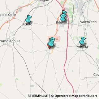Mappa Via Santa Caterina, 70028 Sannicandro di Bari BA, Italia (4.38167)