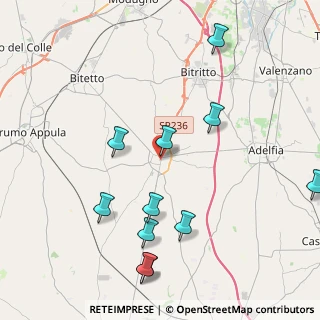 Mappa Via Martiri di Kindu', 70028 Sannicandro di Bari BA, Italia (5.03)