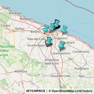 Mappa Via Santa Caterina, 70028 Sannicandro di Bari BA, Italia (11.894)
