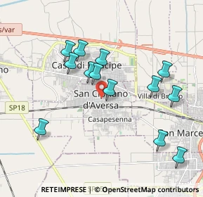 Mappa Via, 81036 San Cipriano d'Aversa CE, Italia (2.02923)