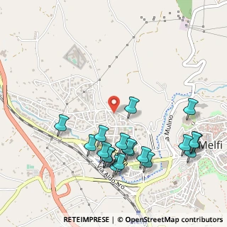 Mappa Via Firenze, 85025 Melfi PZ, Italia (0.6095)